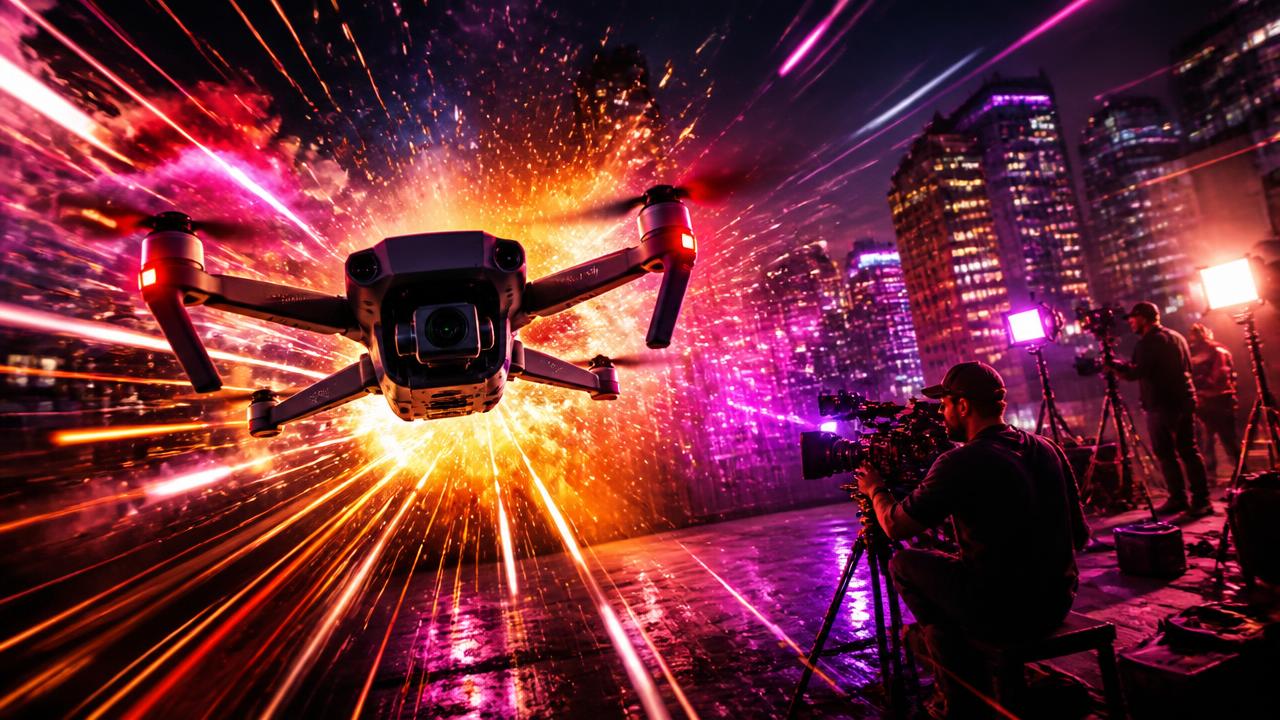 Miniatura de contenido: Rodaje con drones a otro nivel